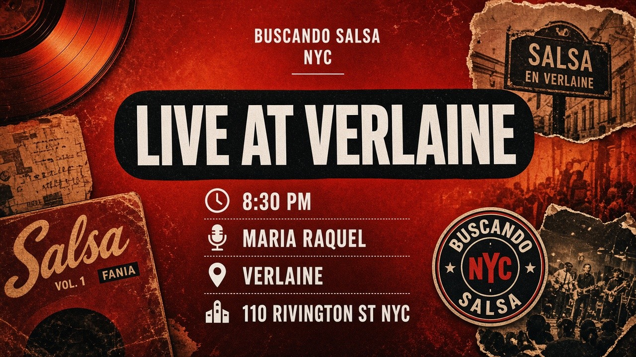 Live at Verlaine flyer