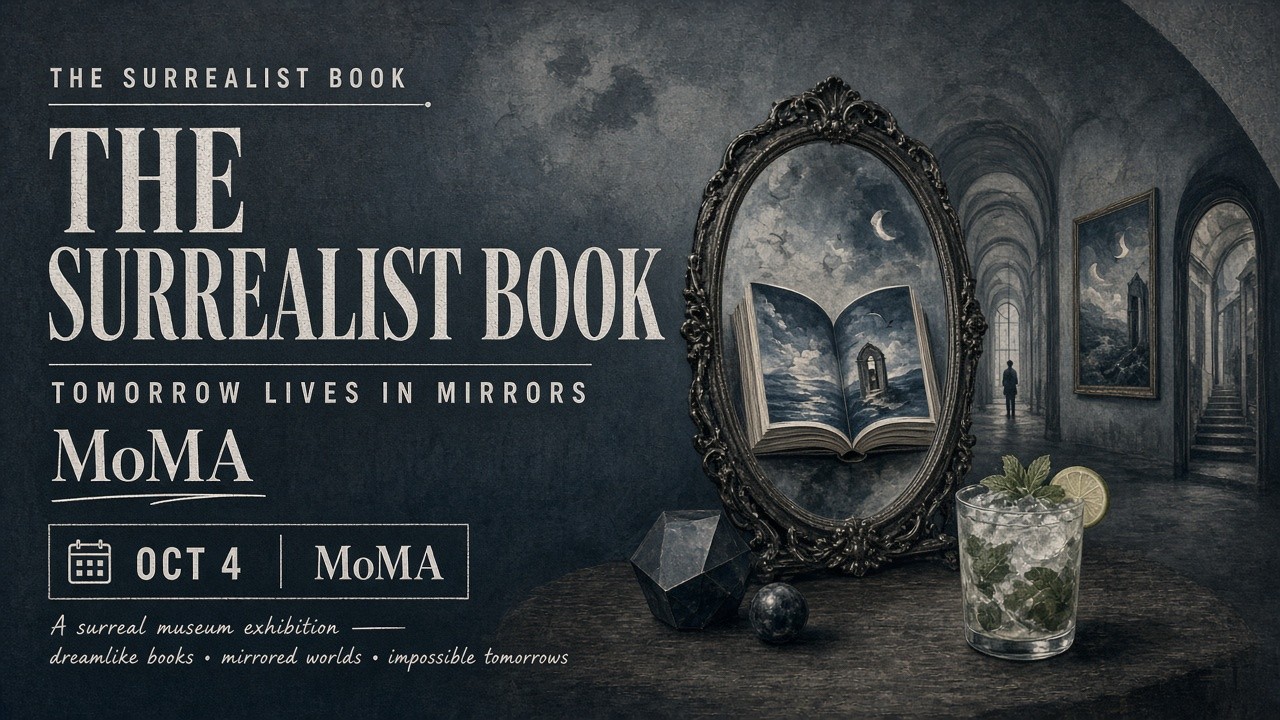 The Surrealist Book: Tomorrow Lives in Mirrors flyer