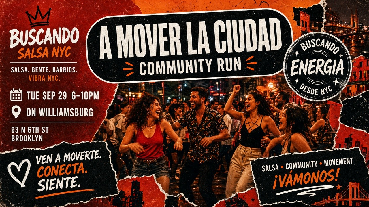 A Mover La Ciudad flyer